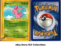 2002 Pokemon, Aquapolis, #96/147 Nidoran M, Common - Image 1