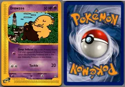 2002 Pokemon, Aquapolis, #74a/147 Drowzee, Common - Image 1