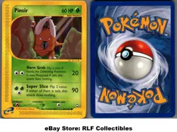 2002 Pokemon, Aquapolis, #101/147 Pinsir, Common - Image 1