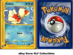 2002 Pokemon, Expedition, #111/165 Goldeen, Common - Image 1