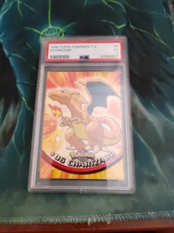 1999 Topps Pokemon TV Charizard #6 PSA 5 - Image 1