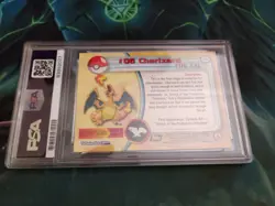 1999 Topps Pokemon TV Charizard #6 PSA 5 - Image 4