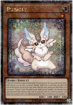 Yu-Gi-Oh! - Purrely - RA02-EN018 - Quart. Century Secret Rare - NM/M - Image 1