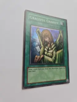 Yu-Gi-Oh! Graceful Charity SDP-040 Super Rare Unlimited Edition LP - Image 5