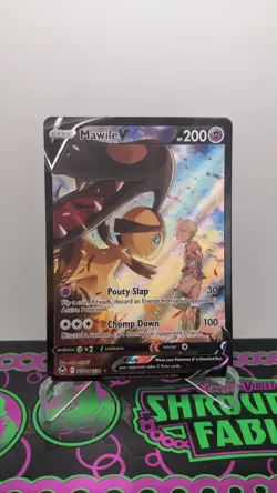 Mawile V TG17/TG30 Holo Ultra Rare Card Silver Tempest NM/Mint Pokemon TCG - Image 1