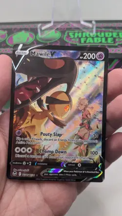 Mawile V TG17/TG30 Holo Ultra Rare Card Silver Tempest NM/Mint Pokemon TCG - Image 3