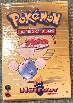 Pokemon Neo Genesis Hotfoot Theme Deck - Cards Factory Sealed - Image 2