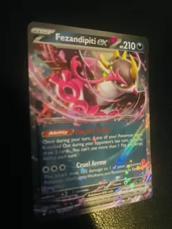 Pezandipiti Pokemon Ex 38 Shrouded Fable Pokemon Card Near Mint English TCG NM - Image 1