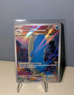 Wailord 162/159 Journey Together 2025 IR Holo Rare Pokemon Card TCG - Image 1