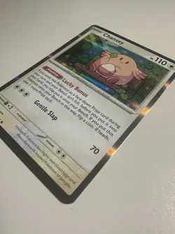Chansey Pokemon Card 113/165 Holo Rare Trading Card Game - Image 2