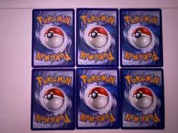 Snorlax Pokemon TCG Collection From 6 Different Art/Set English Cards NM Holo - Image 2