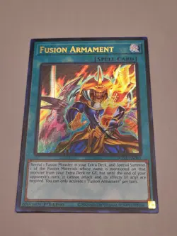Fusion Armament Ultra Rare 1st Edition DUNE-EN061 Yu-Gi-Oh Card NM - Image 2