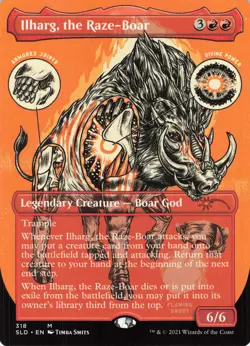 Ilharg, the Raze-Boar #318 Secret Lair Drop Series Card MTG Magic The Gathering - Image 1