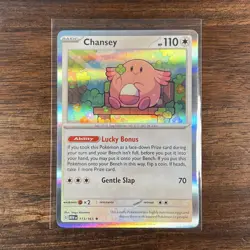 Pokemon Cards Chansey 113/165 Holo 151 Nr Mint Card - Image 1