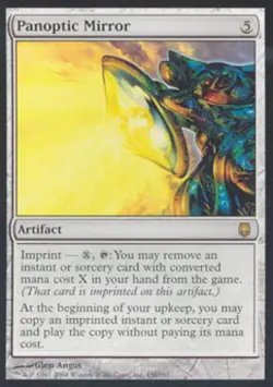 Panoptic Mirror -Foil Light Play MTG Darksteel - Image 1