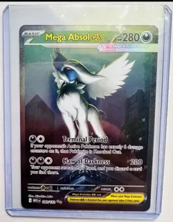 Mega Absol Ex 180 - Mega Evolution - English Pokemon Card - Image 1