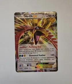 Ho-Oh-EX XY Breakpoint 92/122 Holo Rare Card NM Condition - Image 1
