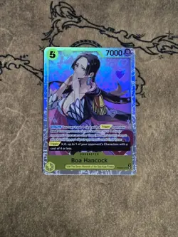 One Piece Card Game Boa Hancock PRB02-017 Super Rare NM - Image 1