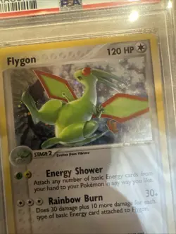 2003 Pokemon FLYGON Ex Dragon Set HOLO Foil Rare e-Reader Card 4/97 - PSA 9 MINT - Image 2