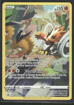 Galarian Zapdos Promo SWSH: Sword & Shield Promo Cards SWSH283 NM - Image 1