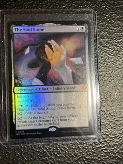 Magic The Gathering Marvel's Spiderman The Soul Stone 0066 FOIL - Image 1