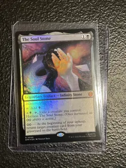 Magic The Gathering Marvel's Spiderman The Soul Stone 0066 FOIL - Image 3