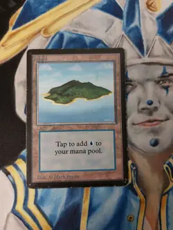 Island MTG Limited Edition Beta Common Land Heavily Played x1 CD1 - Image 2