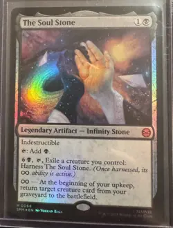 Magic The Gathering The Soul Stone Marvel's Spider-Man Foil M0066 - Image 1