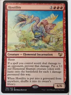 Hostility - Commander: 2015 - Magic the Gathering MTG Nice! - Image 1