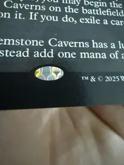 Gemstone Caverns (0061) (Borderless) Edge of Eternities: Stellar Sights - Image 3