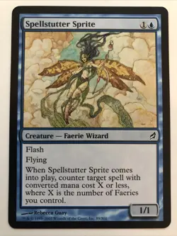 MTG Lorwyn Spellstutter Sprite 89/301 LP - Image 1