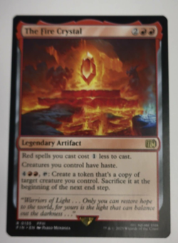 MTG The Fire Crystal Final Fantasy - Image 1