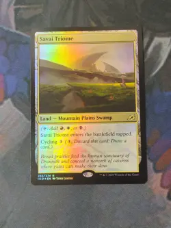 Savai Triome - Foil | Ikoria | NM | MTG - Image 1