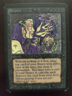 Darkpact Alpha lp+ mtg Magic the Gathering rare - Image 1