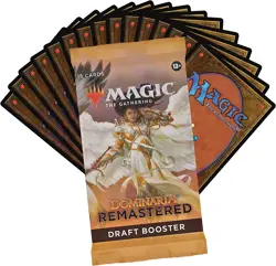 1X MTG Dominaria Remastered Draft Booster Pack - Image 1