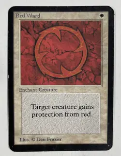 Red Wars Alpha MP Moderate Play MTG Magic The Gathering - Image 1