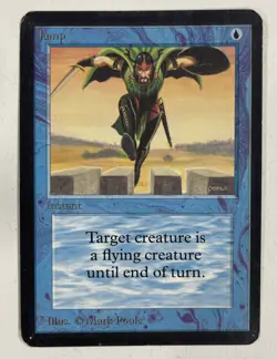 Jump Alpha MP Moderate Play MTG Magic The Gathering C - Image 1