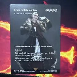 ❤‍🔥 Magic The Gathering - Emet-Selch, Ascian - Showcase - FCA - Near MINT 💚 - Image 1