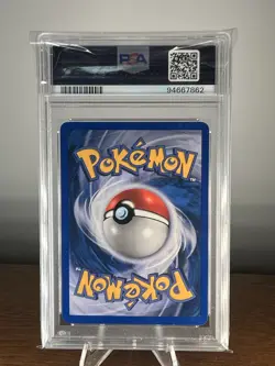 2002 POKEMON LEGENDARY COLLECTION #36 ARCANINE-REVERSE FOIL PSA 8 - Image 2