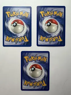 Pokemon TCG Haunter (Holo), Haunter (Non Holo) Gengar (Non Holo) From Fossil Set - Image 4