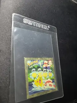 Group Shot Squirtle G14 GOLD Stickers 1999 Pokemon Series 1 Nintendo - Image 3