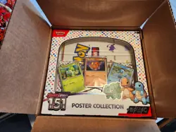 Pokemon TCG Scarlet & Violet 151 Poster Collection Box *Lot of 6* Case - Image 1