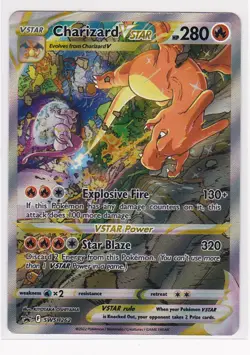 Charizard VSTAR SWSH262 | Black Star Promo Holo Pokemon TCG (NM-MINT) - Image 1