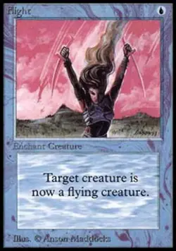 MTG English Flight Light Play Normal Alpha - Image 1
