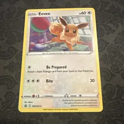 Eevee - Holo - SWSH212 - Promo - SWSH: Sword & Shield Promo Cards - Image 1