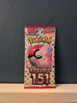Japanese Pokemon TCG Scarlet & Violet - Pokemon 151 Booster Pack - 7 Cards - Image 1