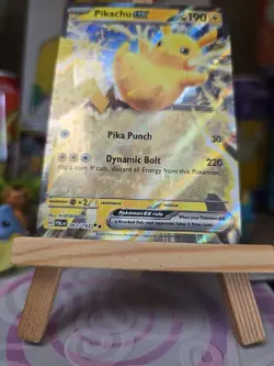 Pikachu ex 063/193 Paldea Evolved Pokemon Pokemon Card English Near Mint - Image 4