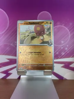Pokemon TCG Arven's Toedscool 109/182 SV Destined Rivals Reverse Holo Card NM/M - Image 2