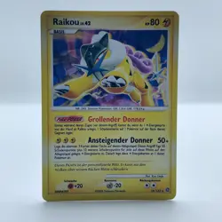 Pokemon TCG Karte - Raikou Holo - Ratselhafte Wunder 16/132 - Deutsch - Image 1