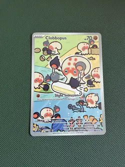 Pokemon TCG Clobbopus 207/191 Surging Sparks Illustration Rare Holo Card - Image 1